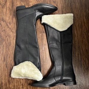 Brand New Tall Leather Boots